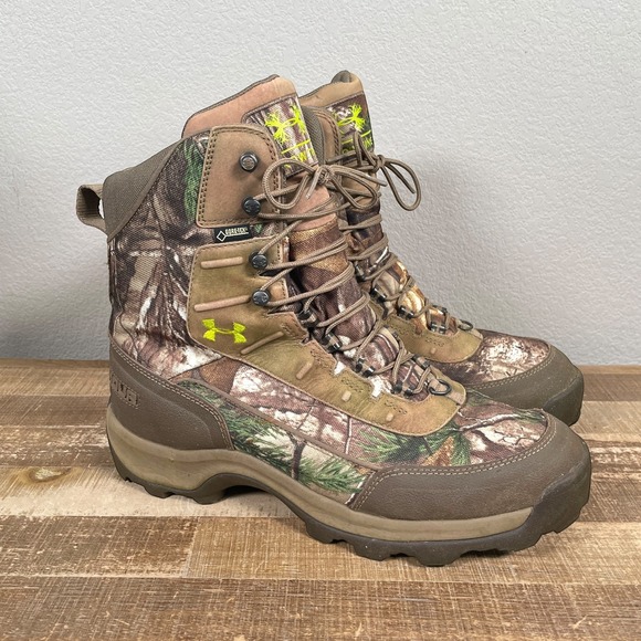 Under Armour Brow Tine Hunting Boots Waterproof Goretex 800g Insulated Mens 11 - Picture 1 of 8